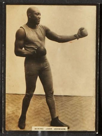 Boxing Jack Johnson